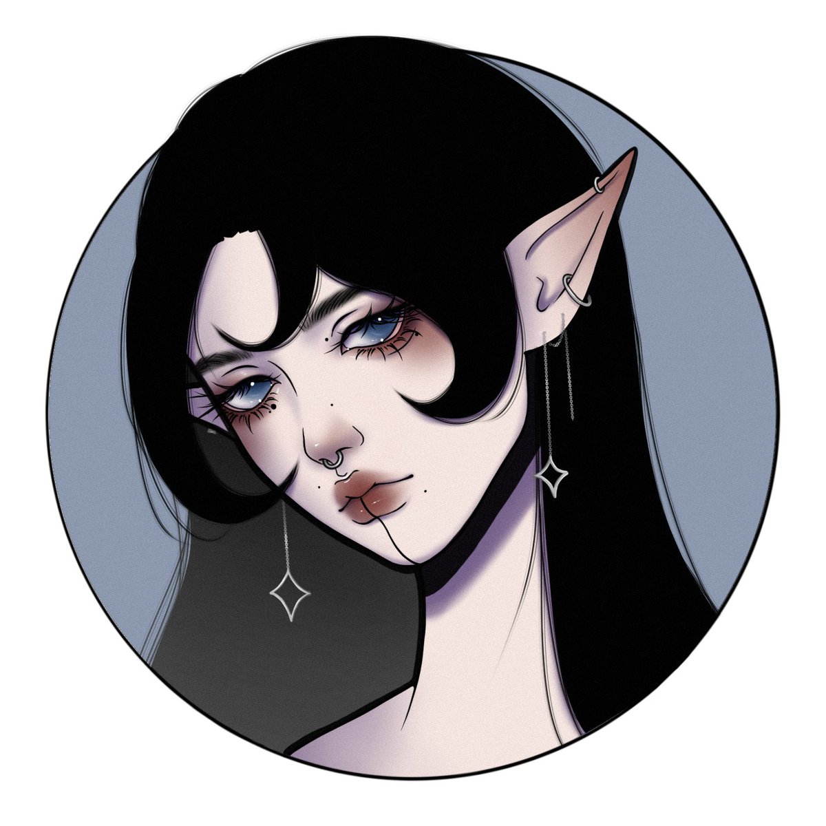 updated this work a lil bit bc i like how i drew her face but something just didnt feel right.. i think i like it a bit better now tho 🤔