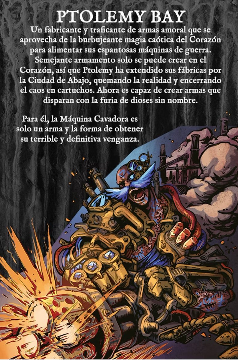 Cursed Ink (@cursedink2) on Twitter photo Dagger in the Heart de <a href="/RowanRookDecard/">Rowan, Rook & Decard</a> te llevará en una campaña sangrienta y desesperada por hacerse con el control de la Máquina Cavadora. Pero tu grupo no es el único que la busca y os enfrentaréis a rivales aterradores...
Sigue la campaña en: backerkit.com/call_to_action… Dagger in the Heart de <a href="/RowanRookDecard/">Rowan, Rook & Decard</a> te llevará en una campaña sangrienta y desesperada por hacerse con el control de la Máquina Cavadora. Pero tu grupo no es el único que la busca y os enfrentaréis a rivales aterradores...
Sigue la campaña en: backerkit.com/call_to_action…