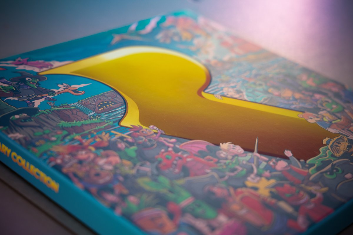 iam8bit's tweet image. Don&apos;t mind us. We&apos;re just obsessed with this artwork. 

Our Rare 40th Anniversary Box Set is in stock &amp;amp; shipping now: bit.ly/rare-40th

@RareLtd