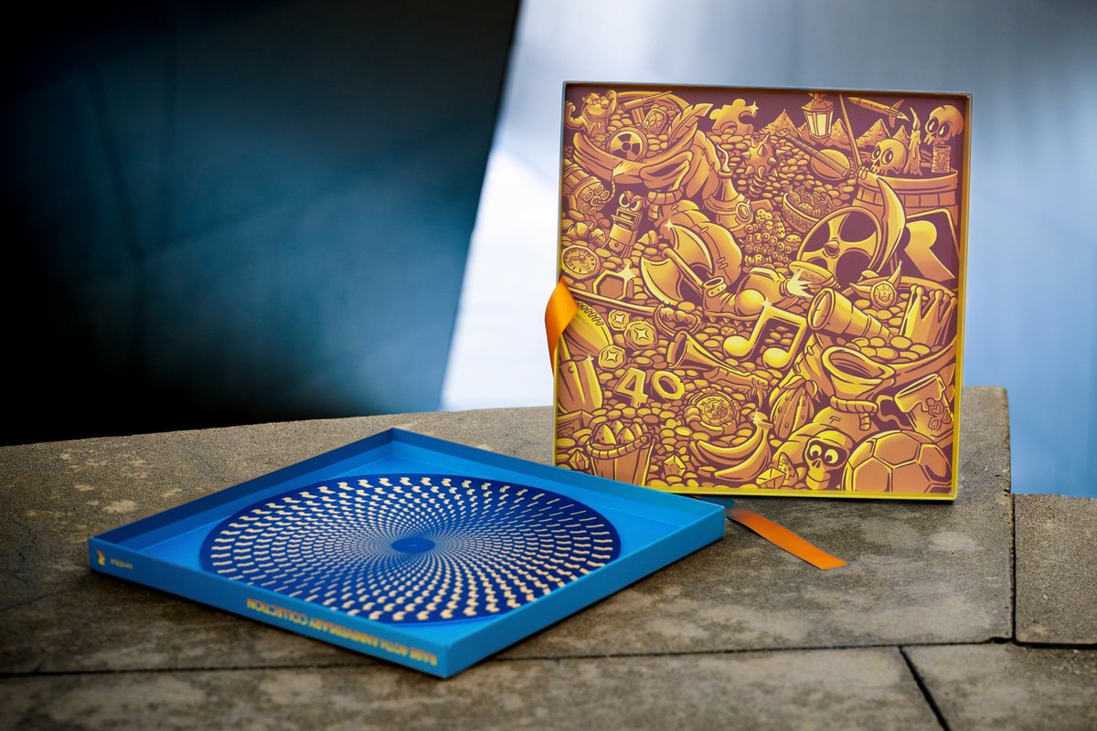 iam8bit's tweet image. Don&apos;t mind us. We&apos;re just obsessed with this artwork. 

Our Rare 40th Anniversary Box Set is in stock &amp;amp; shipping now: bit.ly/rare-40th

@RareLtd