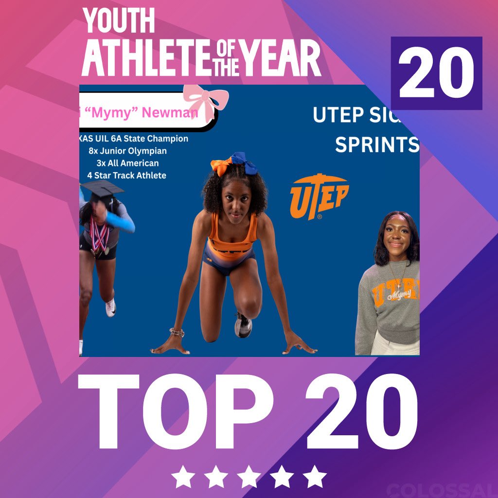 THANKS 🙏🏽 to everyone who's been supporting me and voting for me! 🙌🏽 I'm so grateful for each and every one of you! 🙏🏽 Voting ends this Thursday for the top 15, and I need your help! 🫂 Please take a sec to vote for me daily (it's FREE!) using the link. 👉🏽 athleteoftheyear.org/2025/amai-bcbf