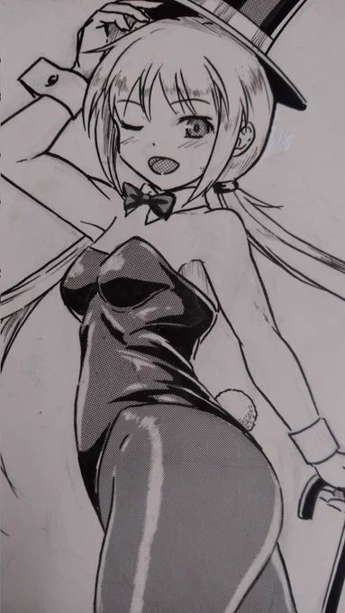 皐月バニー。前から描きたかった