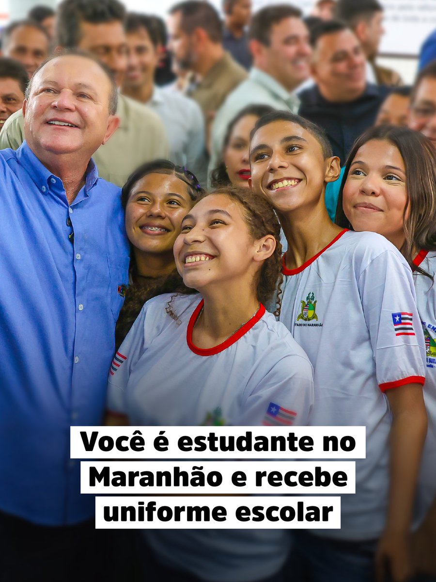 Esses pequenos daqui são diferentes mesmo 😂

No Maranhão, ser estudante é ter oportunidades de verdade. Porque investir na educação é investir no futuro. Parabéns 📚👏