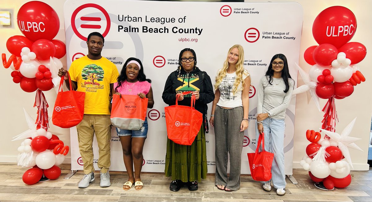 UrbanLeague's tweet photo. **The Urban League of Palm Beach County** wishes our community an **inspiring and safe first day of school!**
**Happy 2025–2026 School Year!**
Last week, our ULPBC team joined **Roosevelt Middle School** for their **Back to School Orientation** — all while hosting our own. https://t.co/NE5DBddyp1