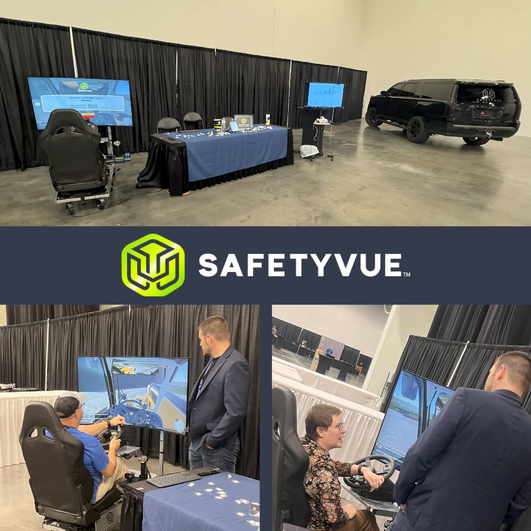 SafetyVue's tweet image. It was an honor to be invited to the Kentucky Governor&apos;s Safety and Health Conference and Exposition last week! We had a great time connecting with safety professionals and sharing our innovative solutions for creating safer workplaces. A huge thank you to everyone who stopped by…