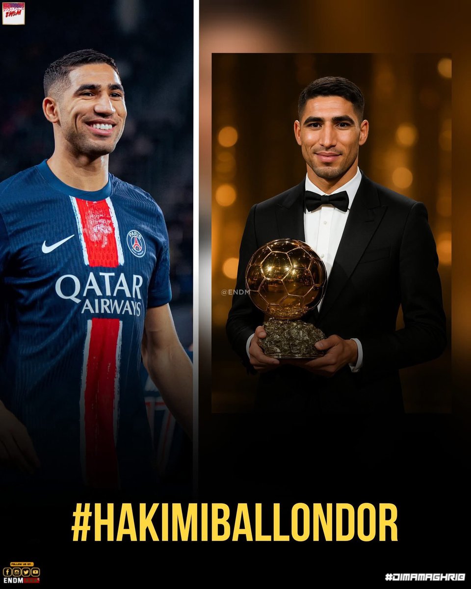 HarbazNabil's tweet photo. من يفترض ان يكون الداعم الاكبر #للمغربي الذي شرف المغرب والافارقة وحتى العرب والمسلمين …رئيس باريس سانجرمان القطري #ناصر_الخليفي هو من اختار دعم دامبيلي …وعندما عير #حكيمي عن طموحه للفوز بالكرة الذهبية لانه يستحق ..يطلب منه الخليفي ان يتواصل مع القناة لتحذف المقطع الذي تحدث فيه عن استحقاقه للفوز بالكرة الذهبية !!! حكيمي يستحقها اكثر من دامبيلي ليس لانه اين بلدي ولكن لان هذا واقع بشهادة الجميع …عدم دعمه من طرف فريقه ورئيسه بل والتصريح من الخليفي في كل مناسبة ان دامبيلي هو صاحب الكرة الذهبية …اعتبره خسة مابعدها خسة .. 
رابط للتصويت لحكيمي من اجل البالون دور صوتوا بكثافة لابناء  بلدكم (حكيمي ،بوعدي،بونو)
👇👇👇👇
https://t.co/Wu7jfa9bZS

#المغرب #تونس #ليبيا #السعودية #الامارات_العربية_المتحدة #الكويت #البحرين #مصر #الاردن #موريتانيا #سلطنة_عمان #اليمن #السودان #جمهورية_القبائل_المحتلة  #سوريا_تتحرر #دمشق_تتحرر #دمشق #سوريا_الجديدة #سوريا_حرة #سوريا #Syria #Syrie #HakimiBallondOr @AchrafHakimi