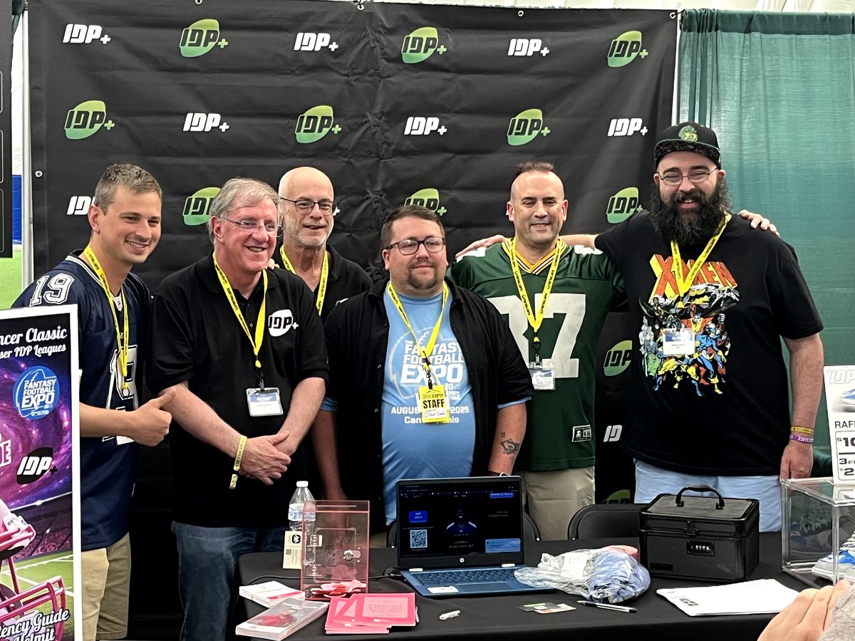 Gary VanDyke (@theidptipster) on Twitter photo And what else can I say, nothing like a good family reunion doing what you love! <a href="/IDP_Plus/">IDP+ Offense | Betting</a> 2026 <a href="/theffexpo/">The Fantasy Football Expo</a> ROCKED!!! ✌️ And what else can I say, nothing like a good family reunion doing what you love! <a href="/IDP_Plus/">IDP+ Offense | Betting</a> 2026 <a href="/theffexpo/">The Fantasy Football Expo</a> ROCKED!!! ✌️