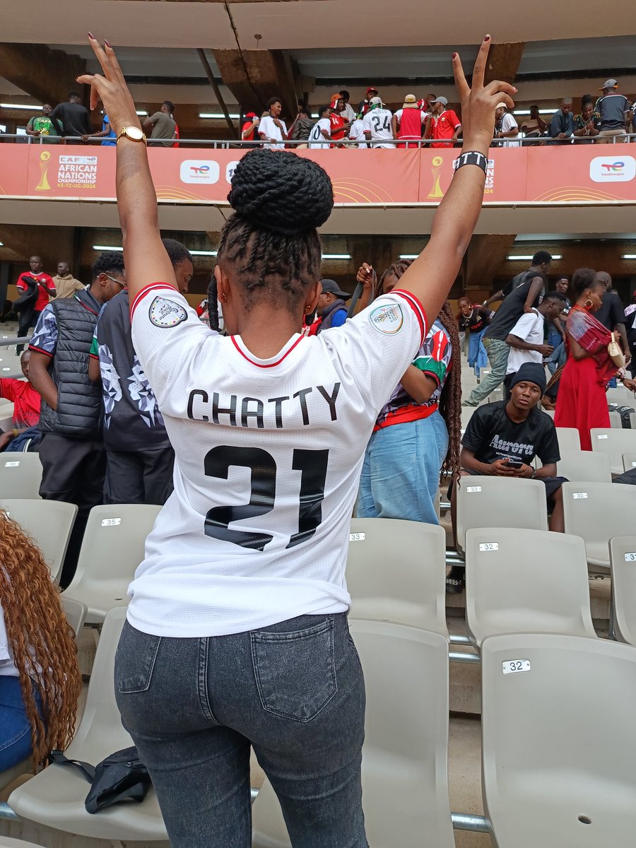 Chatty_Chattym's tweet photo. Team kenya 🇰🇪 
CHAN
#HarambeeStars #TEAMKENYA #Trending #Kenya #Kenyan #CAF #CHAN2024 https://t.co/qQQgJfYxrI