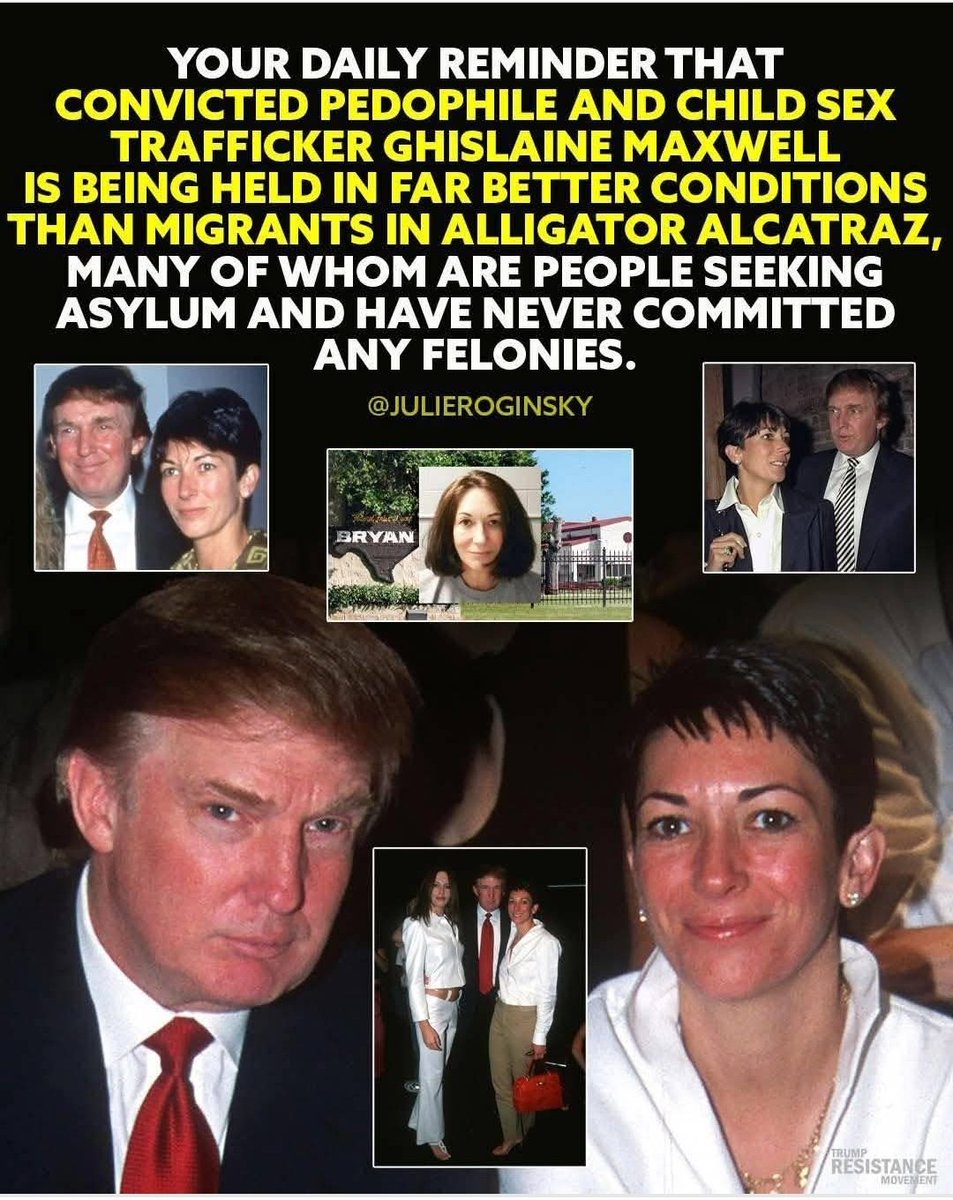 BidenTony4's tweet photo. #TrumpEpsteinCoverup #Trump #TrumpEpsteinFiles #TrumpisontheEpsteinList #TrumpIsApedophile #GhislaineMaxwell https://t.co/9LHzWAtPxA