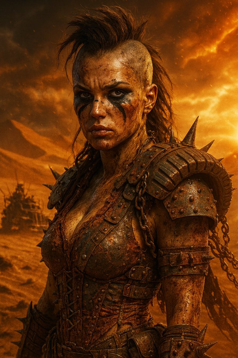 #MadMaxMonday 

Show me yours…

You can use this prompt in ChatGPT or Grok. Just add a photo of yourself. 

“Using the attached photo of me, please edit it to transform my appearance into a fierce Mad Max-style post-apocalyptic warrior. Keep my facial features and overall build