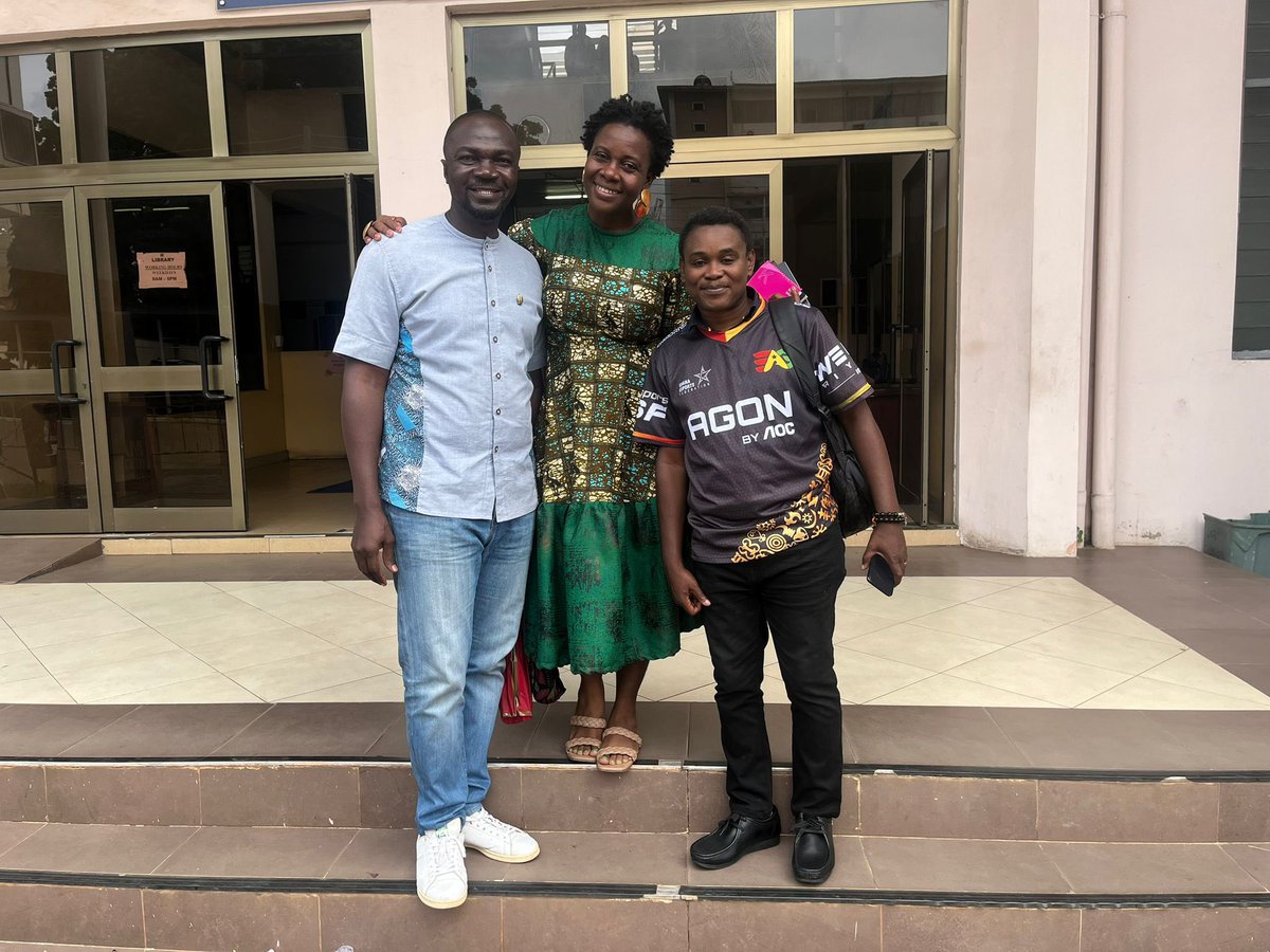 esportsGhana's tweet photo. Tradition met technology 🎮✨ Kwesi Hayford delivered an insightful lecture and demo on Ghana’s Heritage in the Light of Esports for Level 300 Archaeology &amp; Heritage Studies students at the University of Ghana.
📅 Monday, 11th August 2025 | ⏰ 1 PM | 📍 UG City Campus, Accra https://t.co/TIVHofkC2q