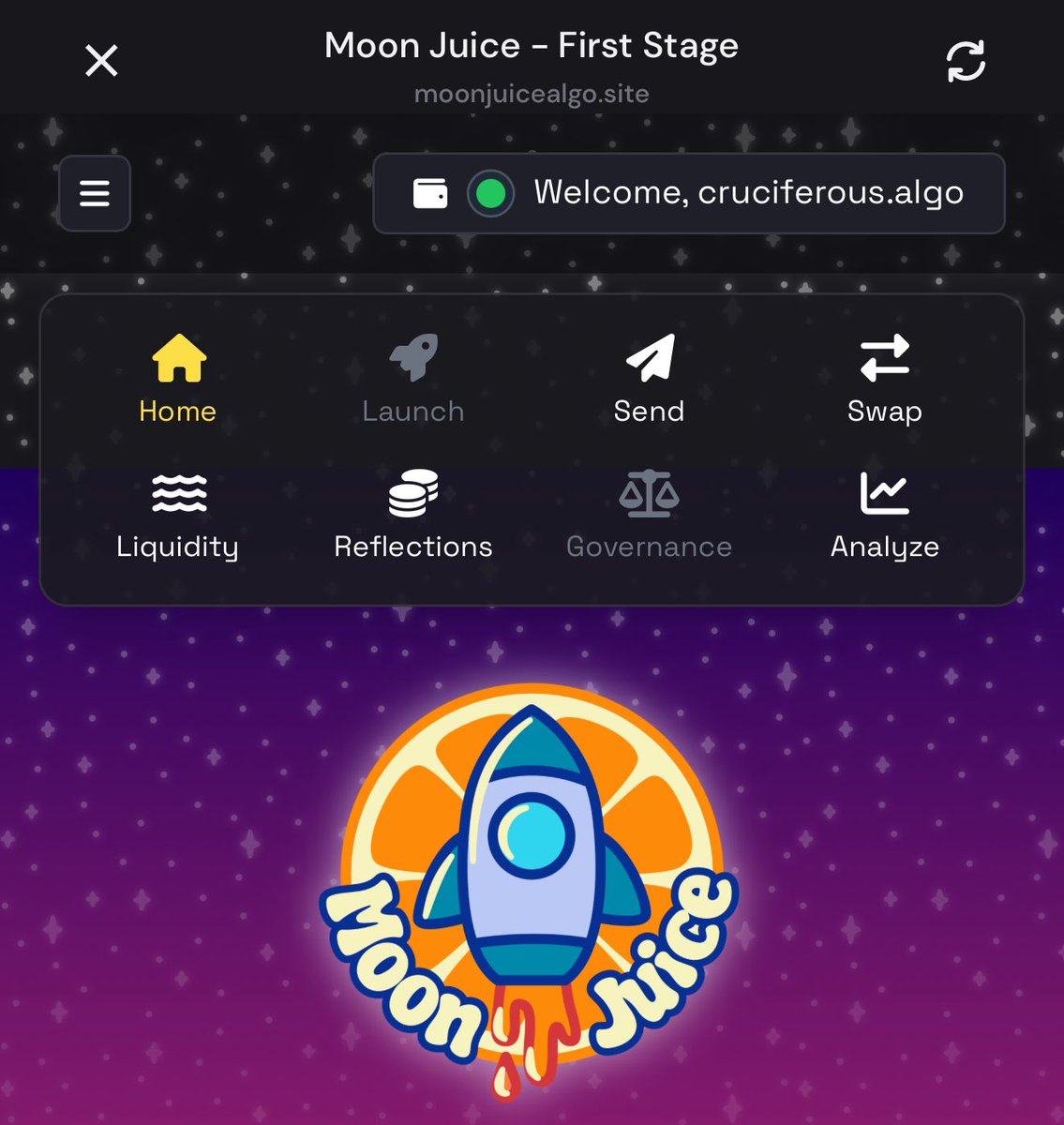 cruciferous.algo (@littlecabbages) on Twitter photo As the full featured launch of the new <a href="/MoonJuiceAlgo/">Moon Juice</a> website is imminent, I’m going to be posting a lot more about the MOOJ protocol and all of the reasons you should love it. Biggest change atm is the “reflections” tab which is ad hoc rewards instead of previous weekly drops As the full featured launch of the new <a href="/MoonJuiceAlgo/">Moon Juice</a> website is imminent, I’m going to be posting a lot more about the MOOJ protocol and all of the reasons you should love it. Biggest change atm is the “reflections” tab which is ad hoc rewards instead of previous weekly drops