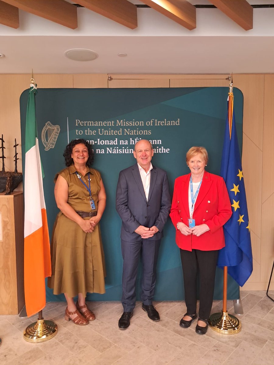 As part of our advocacy ahead of the Second World Social Summit this November, NGO CSocD representatives Gillian D’Souza Nazareth and Sr. Jean Quinn met with the Permanent Mission of Ireland to the  We value Ireland’s commitment to expanding space for civil society voices.