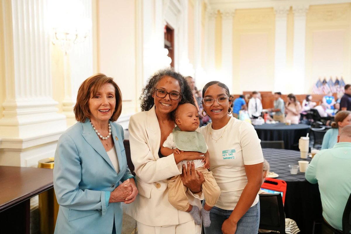 CravinsC's tweet photo. @SpeakerPelosi @TeamPelosi @LittleLobbyists families will keep showing up until every lawmaker understands: Medicaid cuts cost lives. #MedicaidCutsKill

If you believe in home and community care #HCBC, share this and tell your members of Congress why.

#SaveMedicaid #HCBS #LifeOfLandry #LittleLobbyists https://t.co/HXqdk2s7vJ