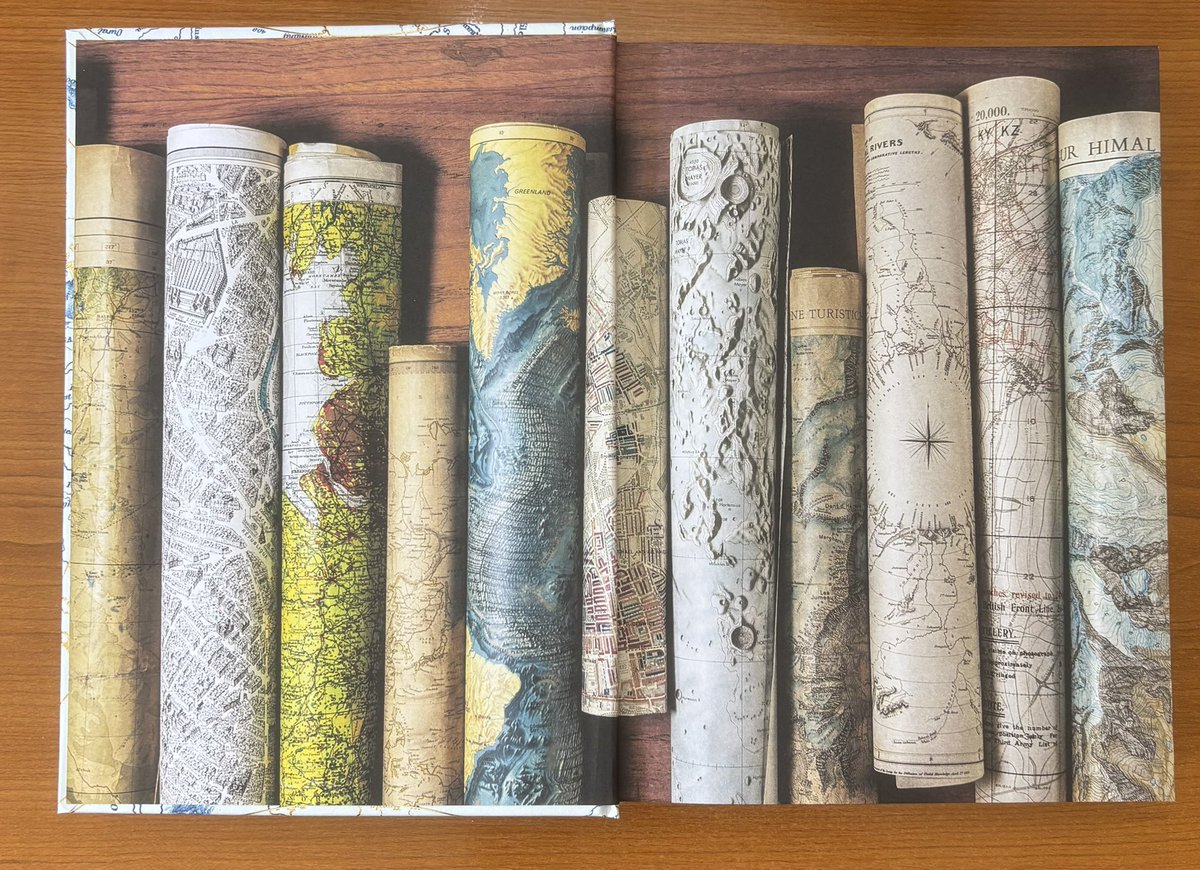IanPlayfair's tweet image. Advance copies of @spatialanalysis wonderful new book, The Library of Lost Maps, arrived in the @BloomsburyBooks offices today. It’s probably the most stunningly beautiful book I’ve worked on. Out on 9 October.