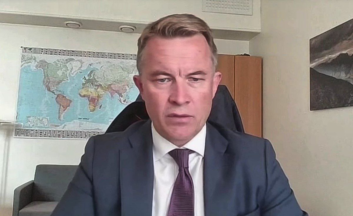 🚨 Norwegian Deputy Foreign Minister: 

"We will arrest Netanyahu and execute the international arrest warrant against him if he comes to our lands."