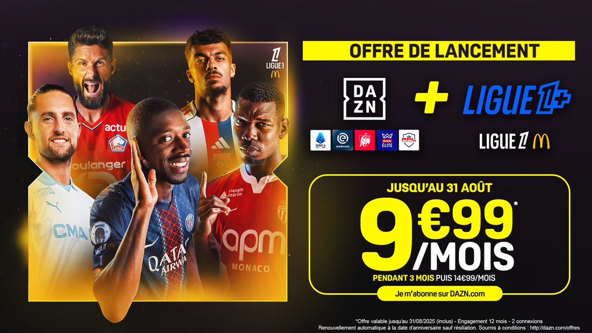 DAZN France tweet media