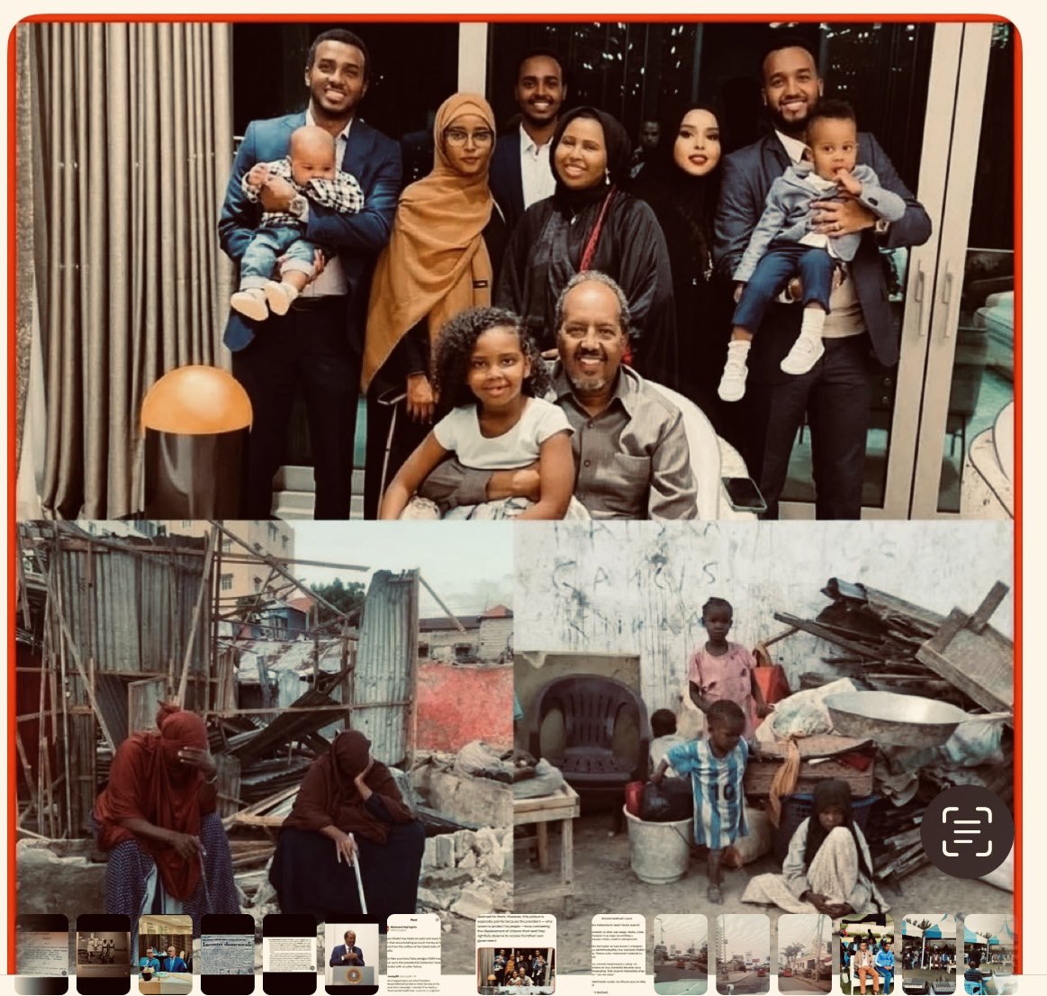 The Somali people must understand that Hassan Sheikh Mohamud’s rhetoric on Al-Shabaab was a pretext to generate more money for his family from Western resources. Hassan Sheikh is the most corrupt of all leaders in Somali history and he should not be trusted with one bowl of rice.