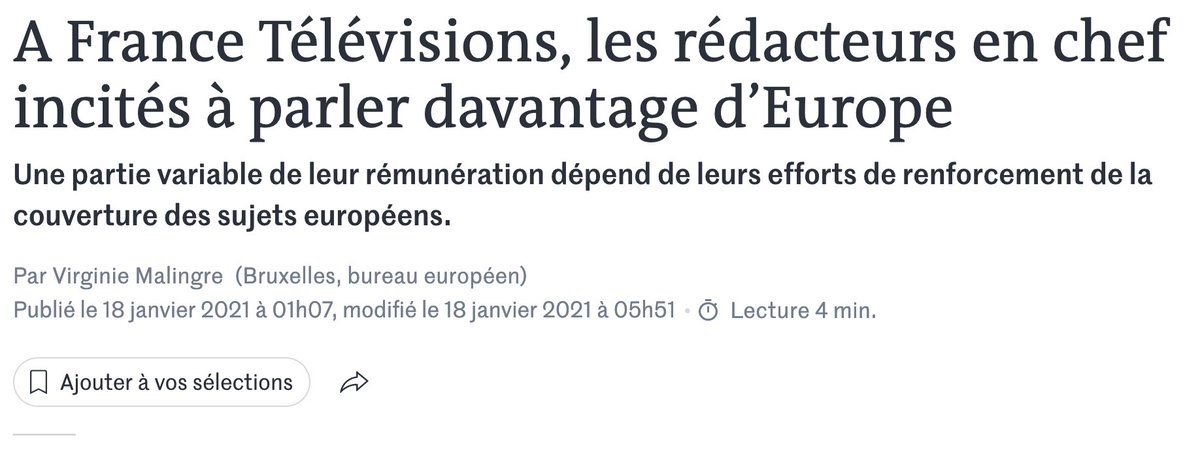 Farès Plendy (@mauriceletroll) on Twitter photo <a href="/ojim_france/">Observatoire du journalisme (Ojim)</a> Insolite 👉 plus « l'Alliance pour les faits » agit en faveur de la propagande de l'UE, plus ses apparatchiks sont récompensés. Et peu importe que les Français l'ait refusée par référendum. <a href="/ojim_france/">Observatoire du journalisme (Ojim)</a> Insolite 👉 plus « l'Alliance pour les faits » agit en faveur de la propagande de l'UE, plus ses apparatchiks sont récompensés. Et peu importe que les Français l'ait refusée par référendum.