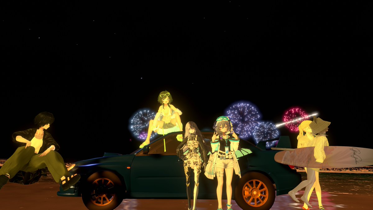 たぶん他の人がきちんとしたのを上げてくれると思うのでAPSの同期ズレNGショット

なんか海なのに車あるのウケる写真撮ろ～って奴らと一般通過ギャル二人と車の持ち主？