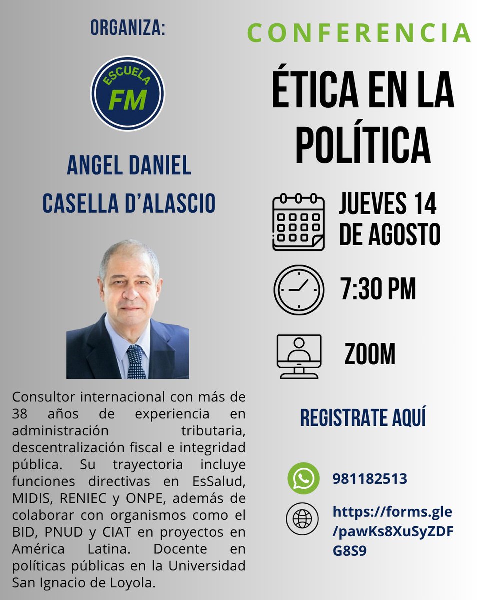 INSCRÍBETE AQUÍ: 👉forms.gle/zLT5Q4DSG12YdJ…