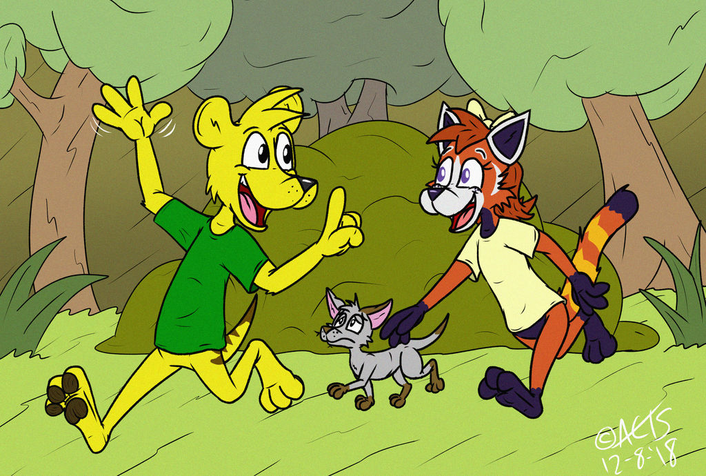Thyloguy's tweet photo. "Lets go on an EVEN MUCH MORE BETTER adventure!"

Ft. JQ, RP, &amp; Pedro of Bandamooka.🤠🥾

A redraw of a redraw of a redraw of a redraw. I think 5 times is enough, right?

Previous versions from 2020 (pic), 2018 (pic), 2016 (not pictured), &amp; 2014 (pic) https://t.co/GCT5hqz0ku