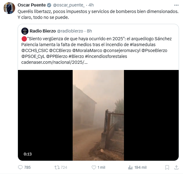 EduardoSaldania's tweet photo. Este no es el tono que un Ministro debería tener. Ante una catástrofe como esta hay quienes solo buscan confrontación. Luego tenemos que escuchar lo de "luchar contra la polarización". Qué vergüenza. https://t.co/DoMZD7hIBM