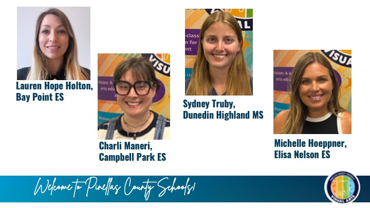 We're going to have an AMAZING 25-26 school year in #PCS! A warm welcome to our new #PCSVisualArts teachers! #PCSArts #ArtNeverStops #PCSProud #ArtEducation #ArtTeachers