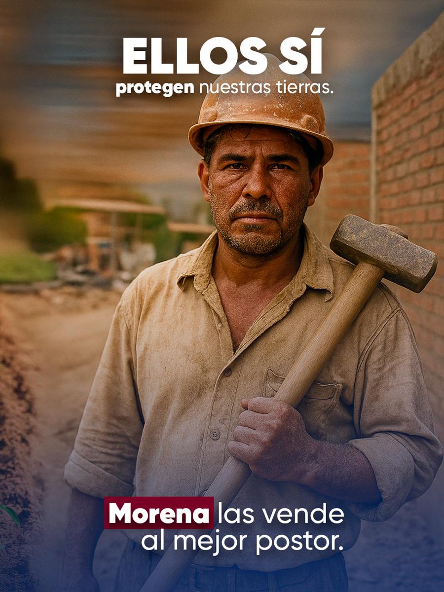 🇲🇽 Los mexicanos construyen el país con trabajo y sacrificio.
Morena, en cambio, protege a criminales y abandona a su gente.
No permitamos que la traición gobierne México.