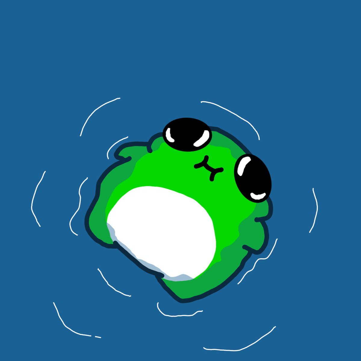Fubbythefatfrog's tweet photo. $Fubby is chillin' https://t.co/HKenQWzbBJ