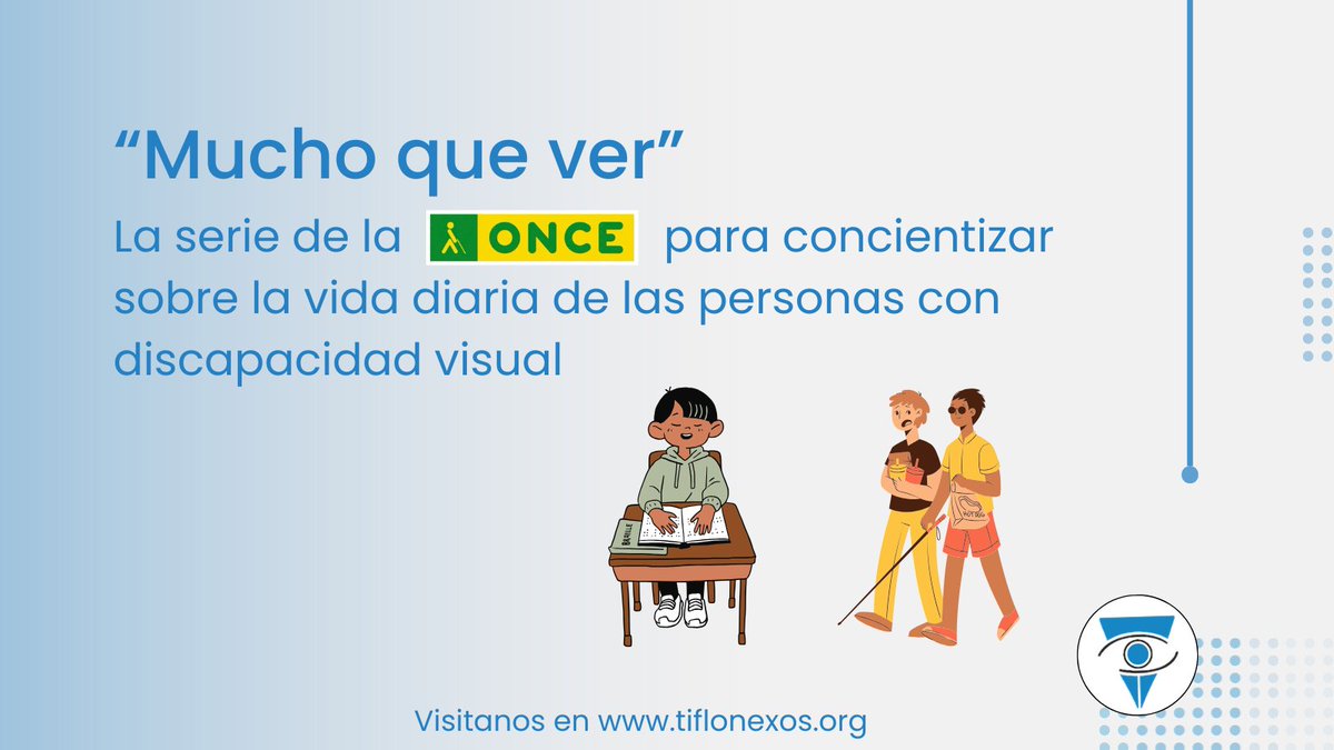 Mucho que ver, una serie de la ONCE para conocer a las personas con discapacidad visual 👨🏻‍🦯🦮
⏯️ Se trata de una serie de videos cortos realizados por la <a href="/ONCE_oficial/">ONCE</a> y hoy te compartimos el primero de ellos: youtube.com/watch?v=C_bAEs…
¡Contanos qué te parecen!