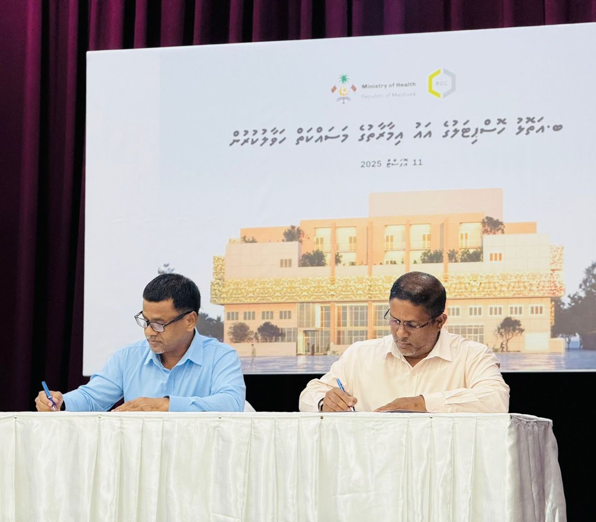 Ministry of Health tweet media