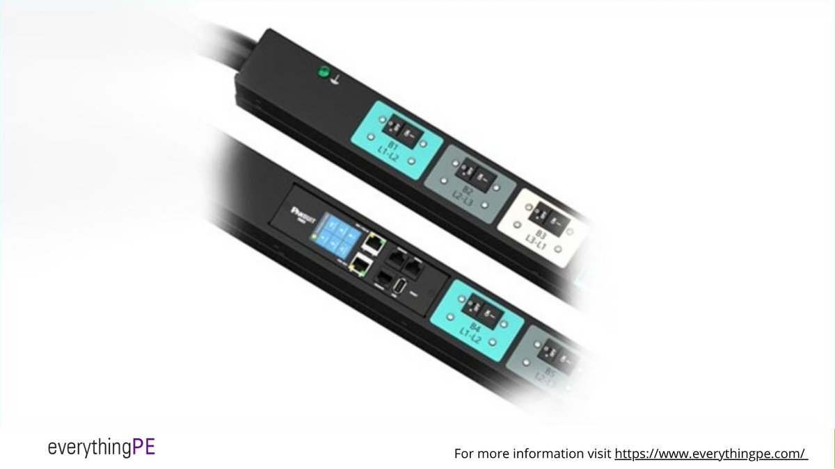 everything_PE_'s tweet image. Panduit Launches Intelligent PDU for Secure Data Center Power Management

Read more: ow.ly/tRiw50WCQnQ

#panduit #intelligentPDU #datacenterpower #powerelectronics #energy #electronics #sustainable