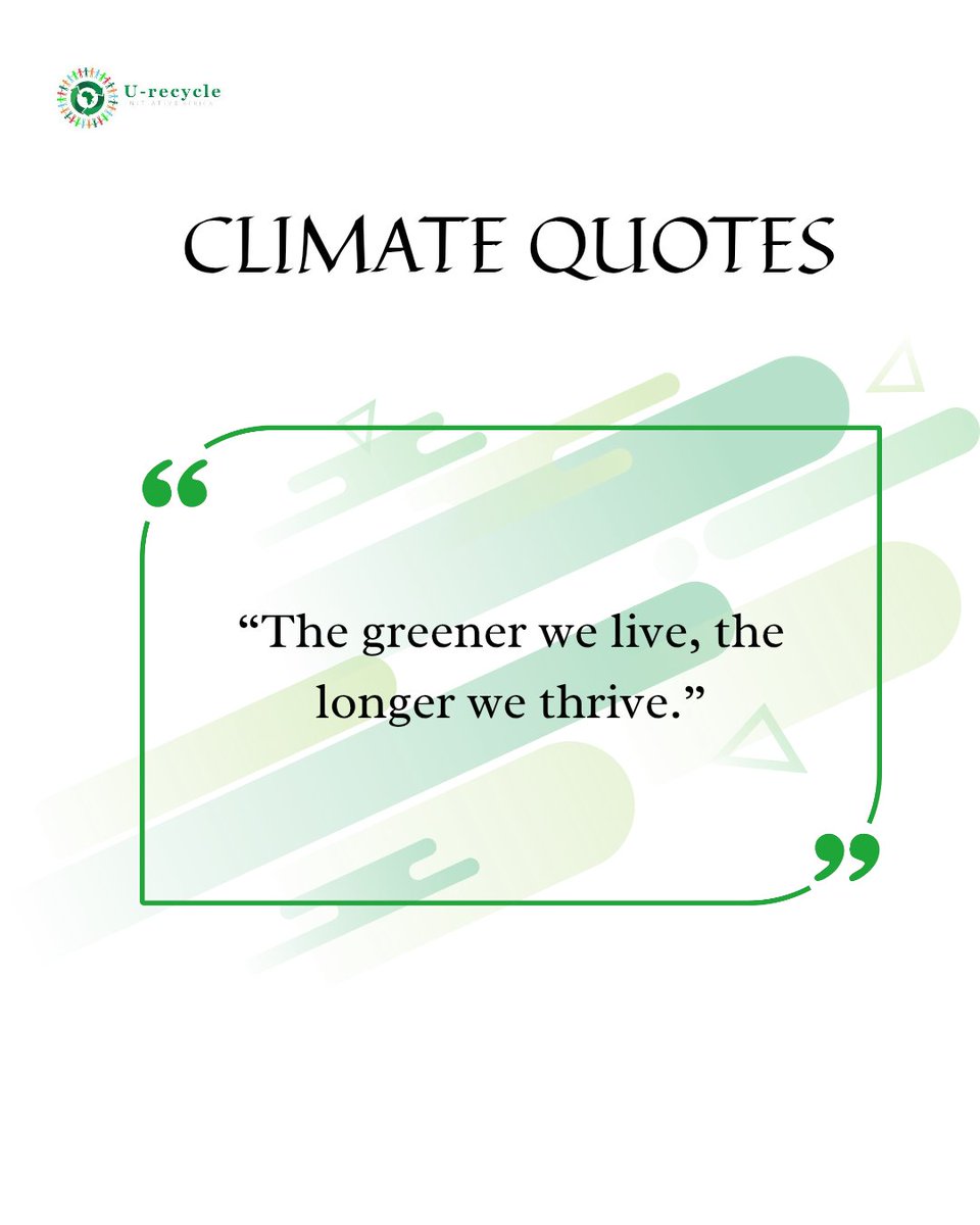 U-recycle Initiative Africa tweet media