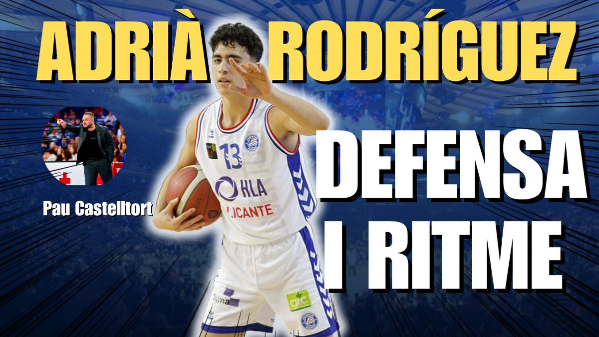 🎙️ ADRIÀ RODRÍGUEZ: DEFENSA I RITME

👉L'Adrià ha demostrat les dues últimes temporades que el seu sostre encara està molt lluny. En aquest extracte de l'últim vídeo podeu saber com juga el base.

No dubtis en compartir-ho! 🔄

📽️: youtu.be/ig0k8r2X1VI