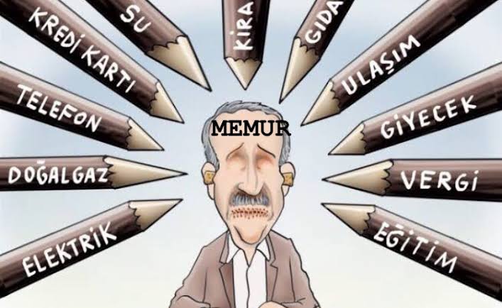 #MemurMaaştaFarkYedi