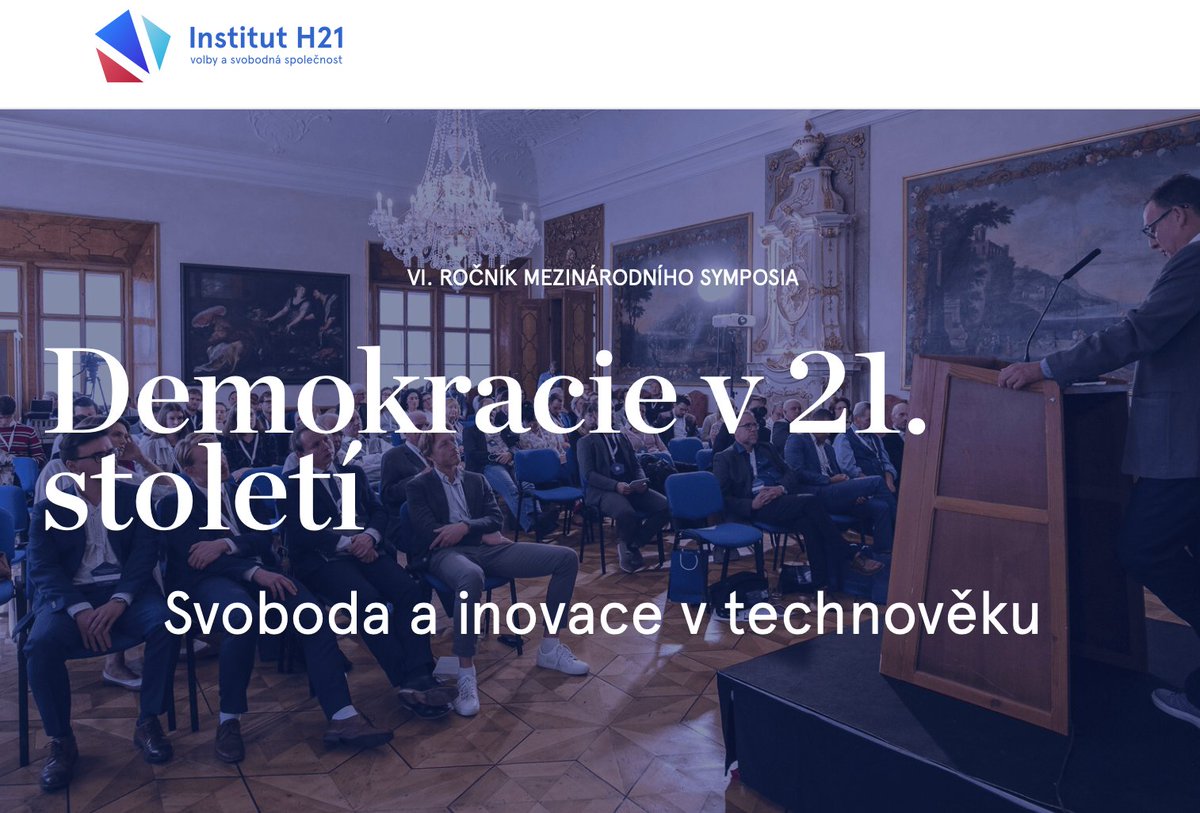 Adam Růžička (@ruzick_adam) on Twitter photo Doporučuji symposium <a href="/IH21_cz/">Institut H21</a> v září. Přijedou jedny z největších kapacit na svobodu projevu: Jonathan Turley, Natalie Alkiviadou či Eric Heinze.
+ jako bonus Nicholas Zamiska, právní ředitel Palantiru a spoluautor knihy Technologická republika, jíž napsal s Alexem Karpem. Doporučuji symposium <a href="/IH21_cz/">Institut H21</a> v září. Přijedou jedny z největších kapacit na svobodu projevu: Jonathan Turley, Natalie Alkiviadou či Eric Heinze.
+ jako bonus Nicholas Zamiska, právní ředitel Palantiru a spoluautor knihy Technologická republika, jíž napsal s Alexem Karpem.