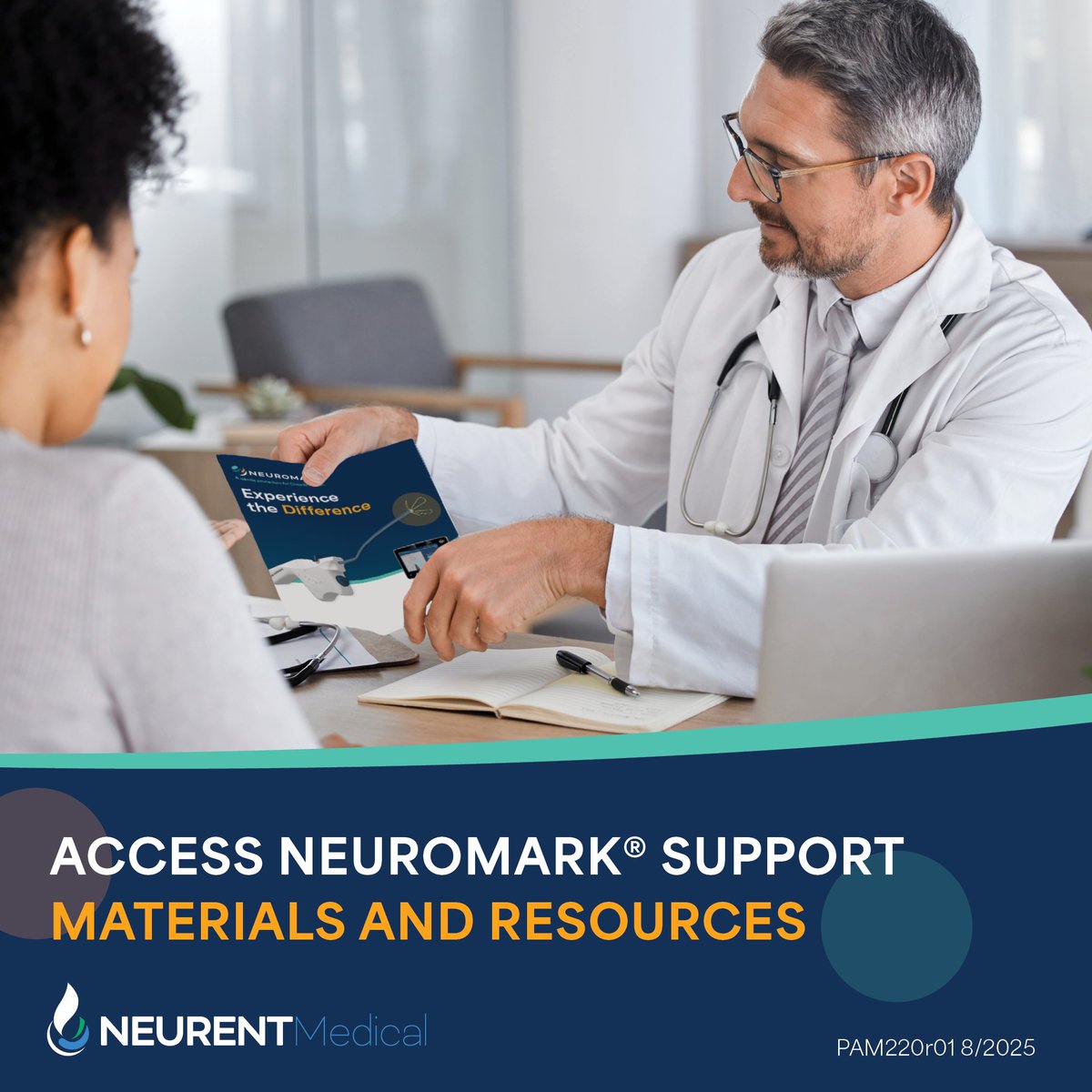Neurent Medical offers comprehensive onboarding tools to help boost your staff’s confidence and streamline the integration of your PNN treatment algorithm.

Contact your Neurent representative today to see how we can help you successfully integrate PNN into your practice.