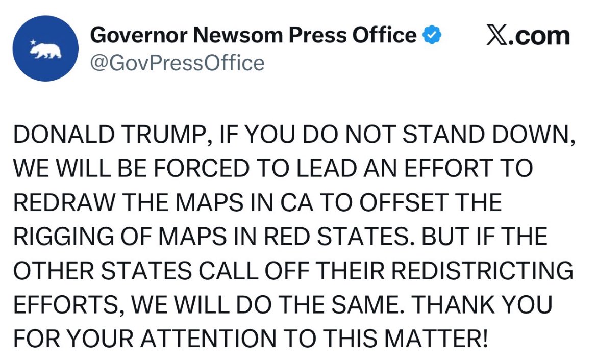 iAnonPatriot's tweet image. BREAKING 🚨

Gavin Newsom has DEMANDED for President Trump to ‘stand down’ 

Thoughts??