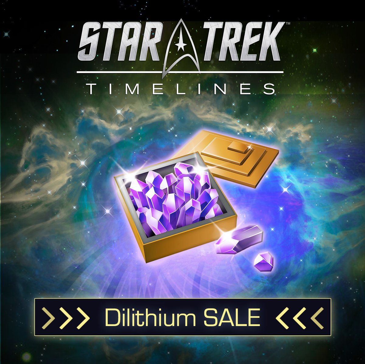 STTimelines's tweet photo. โจ Star Trek Timelines โ Big week ahead!
๐ Keepers of the Continuum โ Aug 12โ25
๐ Crew Slot Sale โ Aug 12โ19
๐ฏ Dabo Sale โ Aug 12โ19
๐ Free Webshop Gift โ Aug 12โ19
๐ Special Dilithium Sale โ Aug 12โ19
๐ Donโt miss it, Captains!
#STT #StarTrekTimelines #StarTrek #Gaming https://t.co/Y3HuwEujfZ