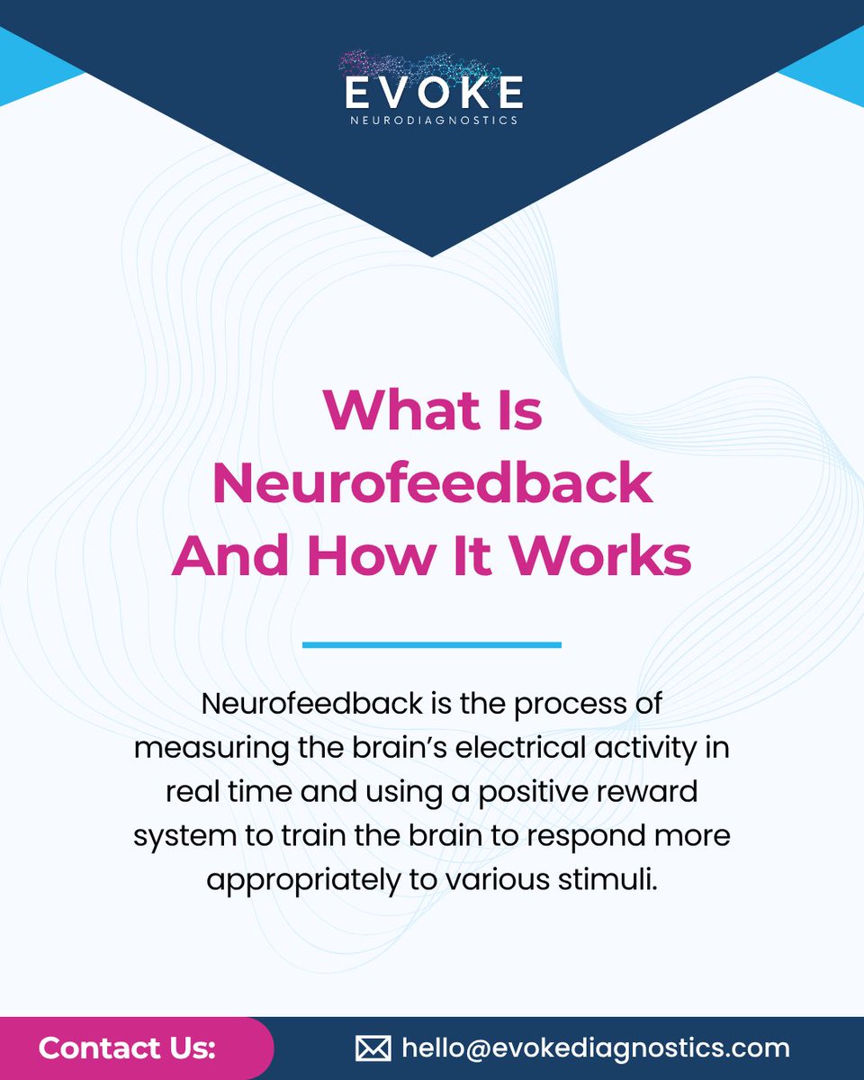 mindbriteteam's tweet photo. Ever wondered how to empower your patients with a drug-free brain-training tool? 

Neurofeedback is a non-invasive therapy that monitors brainwaves in real-time, providing instant feedback (like sounds or visuals) to train the brain toward healthier patterns. A drug-free solution https://t.co/iKcjE8Gtmq