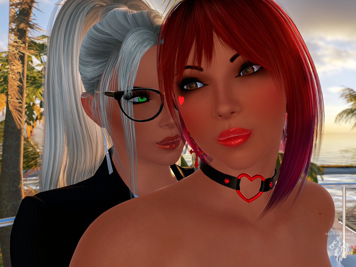 Everything I need is at my side 💕
 #3DXChat #VirtualPhotography #VirtualWorld #VirtualReality