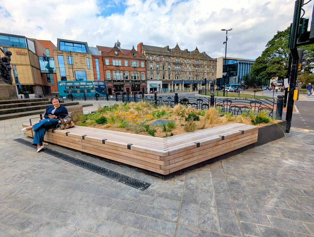 Get Into Newcastle (@newcastlene1) on Twitter photo Amazing to see the brand-new seating is now open at the top of Northumberland Street - a huge milestone in the street's transformation!👏 
The seating is accessible with wheelchairs and pushchairs in mind, and features pollinator-friendly plants! 🌱
📸 Newcastle City Council Amazing to see the brand-new seating is now open at the top of Northumberland Street - a huge milestone in the street's transformation!👏 
The seating is accessible with wheelchairs and pushchairs in mind, and features pollinator-friendly plants! 🌱
📸 Newcastle City Council