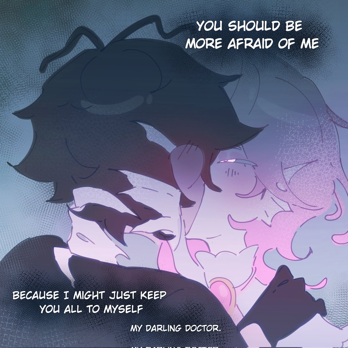 Chill bro, nobody's taking him from you!
#oc