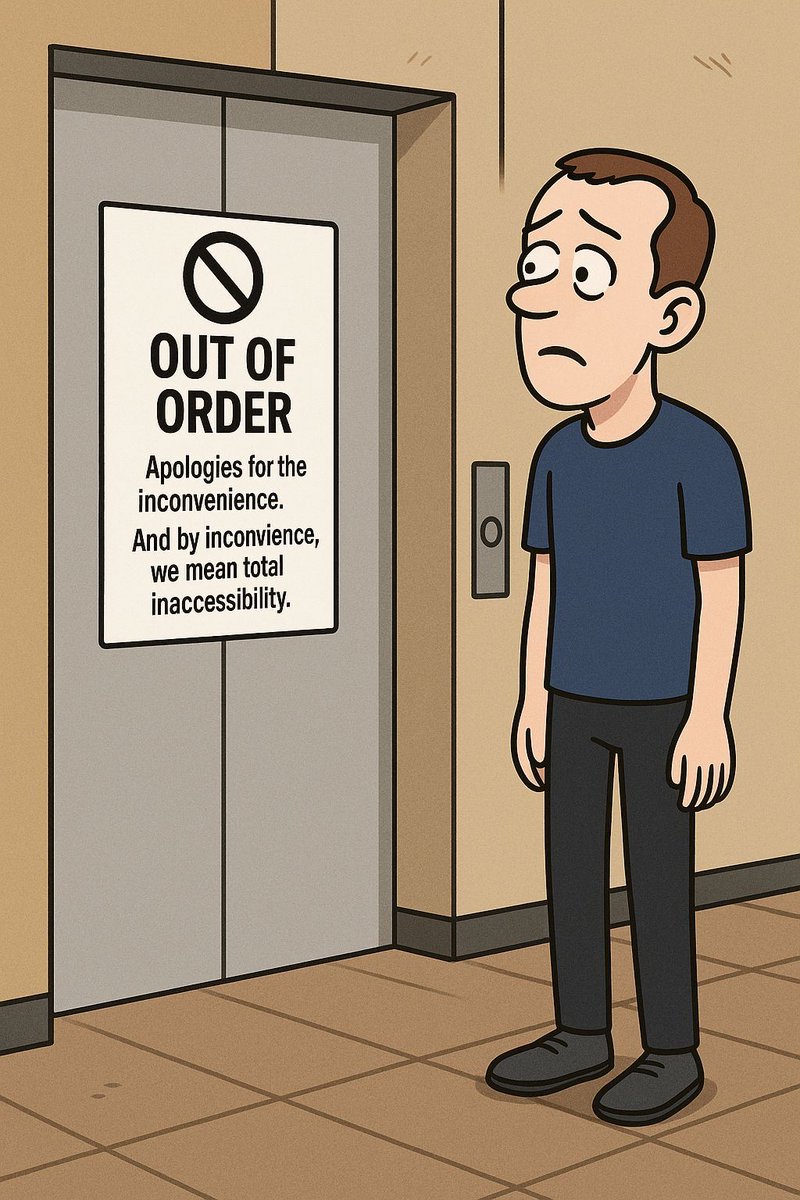 LostVoiceGuy's tweet photo. My friend Kate Stanforth has started the #LiftOutOfOrder petition & I'm here for it!
Me at stations: "Accessible access available!"
Reality: Lift broken since the Mesozoic era 😅
We just want basic train access without a sherpa!
Sign the petition -
https://t.co/VF8hWxX6zW https://t.co/uFl7QOlt8S