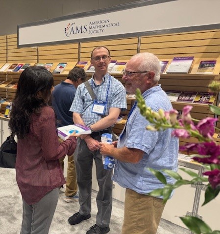 amermathsoc's tweet image. We had a great time at #MathFest, particularly at our Meet the Authors event! Thank you to everyone who stopped by!