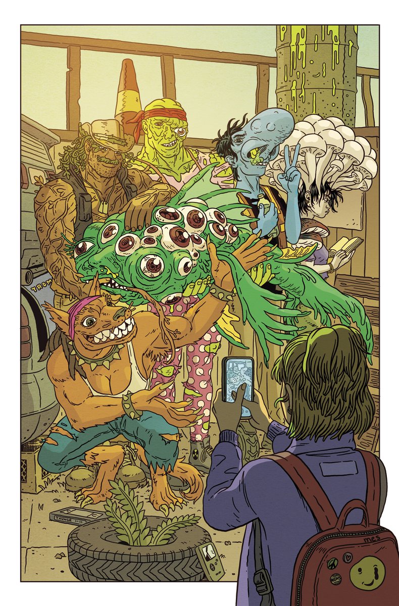 The whole gang. Toxic Crusaders #1 drops September 10. 

Art by Tristan Wright, colors by Lee Loughridge