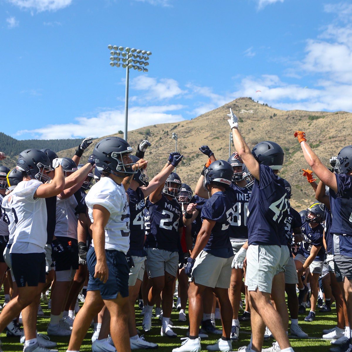 Mines Football tweet media