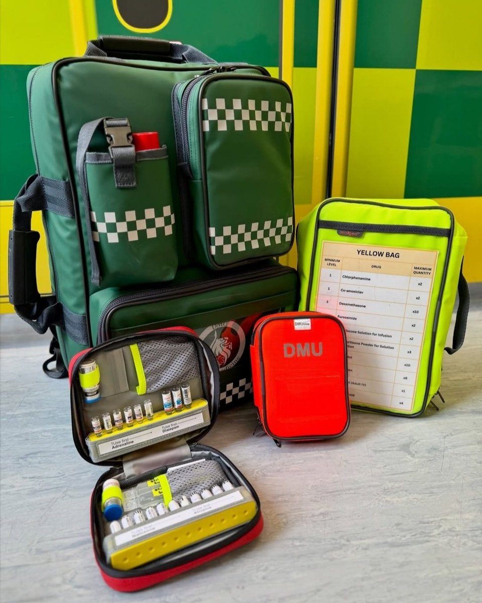 We love seeing our products in action! Thanks to @dmu_paramedicine for sharing their students’ new response &amp; drug bags on Instagram. Perfect for safe, hands-on training in real-world prehospital care. #OpenhouseProducts #ParamedicTraining #Simulation #FutureParamedics