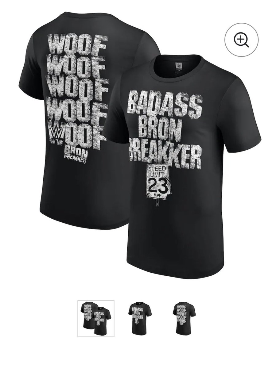 bronbreakkerwwe's tweet photo. 🚨New shirt🚨 available on @WWEShop https://t.co/m4aq3txmPQ